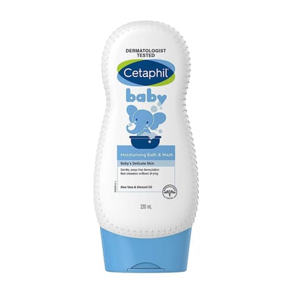 Cetaphil baby moisturising bath & wash 230 ml | galderma