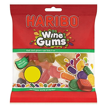 Haribo Wine Gums Candy 140 gm