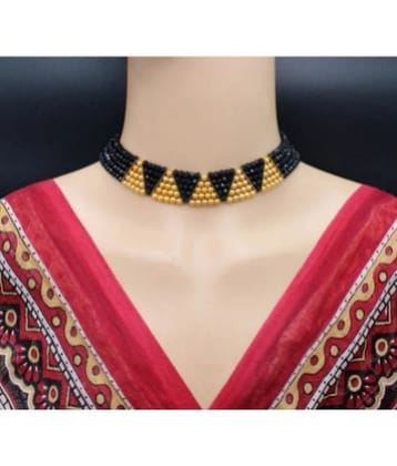 Soni jewellery Golden Mangalsutra ( Pack of 1 ) - Golden
