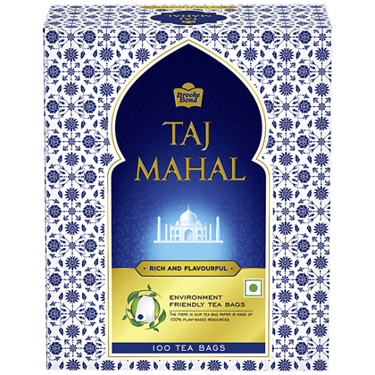 Taj Mahal Tea, 190 G (100 Bags X 1.9 G Each)(Savers Retail)
