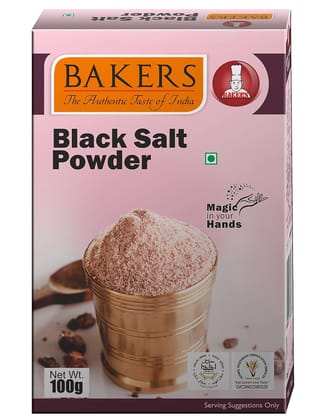 BAKERS BLACK SALT POWDER 100G