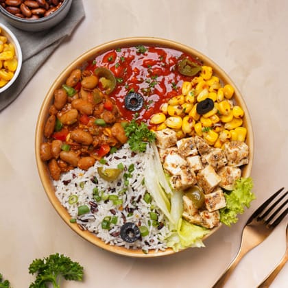 Paneer Mexican Burrito Bowl