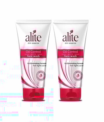 Alite Oil Control Gentle Face Wash with Stearic Acid for Oil Acne Prone Skin 100g ( Pack of 2 )