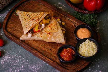 Mexican wrap veg