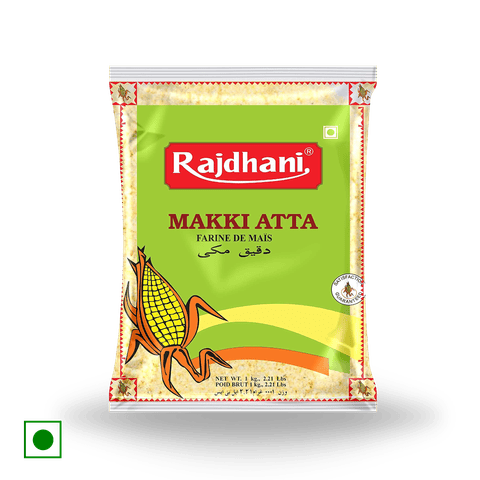 Rajdhani Makki Atta, 1 kg Pouch