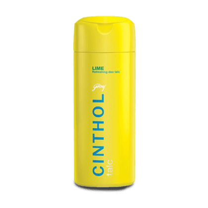 Cinthol Deo Talc - Lime, Anti-Perspirant, Refreshing Citrus Fragrance, 300 gm Bottle Cinthol Deo Talc - Lime, Anti-Perspirant, Refreshing Citrus Fragrance, 300 gm Bottle