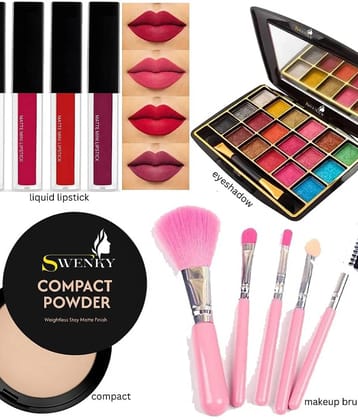 swenky glow up makeup kit (Pack of 4)