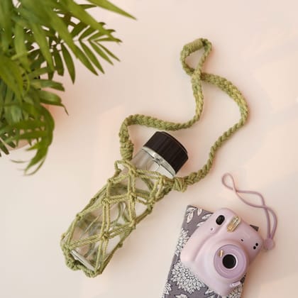 Macram Bottle Sling Holder