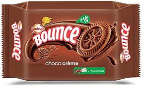 Sunfeast Bounce Choco Creme Biscuits 76 GRAM