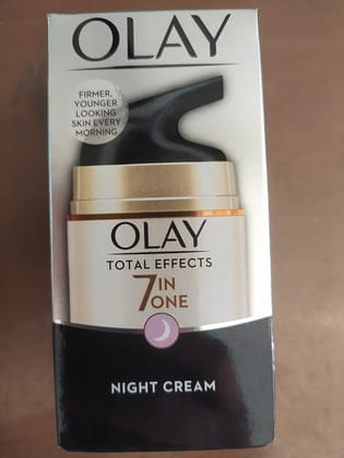 Olay Firmer, Younger Looking Skin every Morning Total effects 7 In One Night cream 
