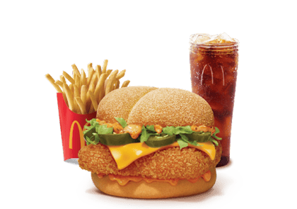 McSpicy Premium Burger Veg Combo