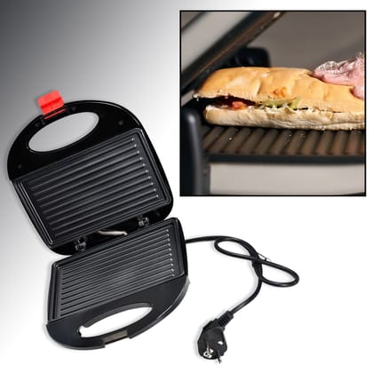 Sandwich Maker Makes Sandwich Non-Stick Plates| Easy to Use with Indicator Lights Sandwich toaster