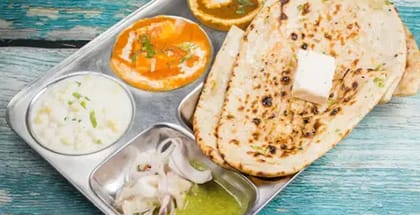 2 x Special Paneer Naan Thali
