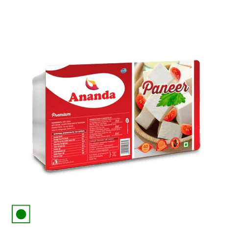 Ananda Paneer- Premium, 200 gm Pouch