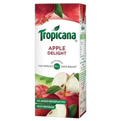 TROPICANA APPLE DELIGHT FRUIT JUICE 200 ML