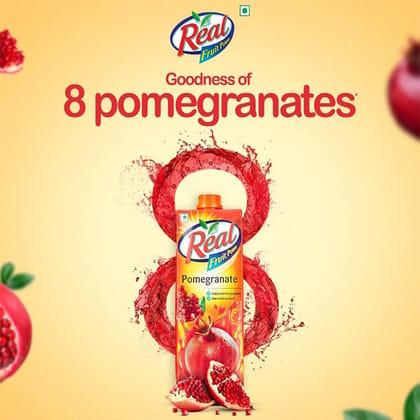 Real Fruit Power Juice  Pomegranate 1 L