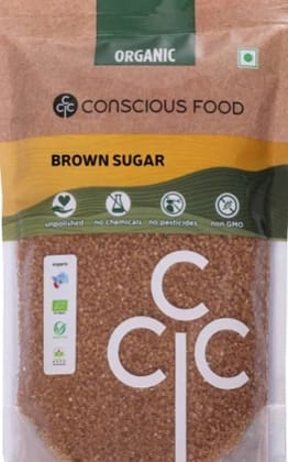Conscious Food Brown Sugar 1kg Organic