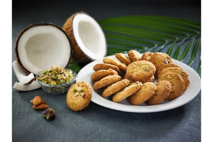 Dry Fruit Coconut Biscuits (250 gms)