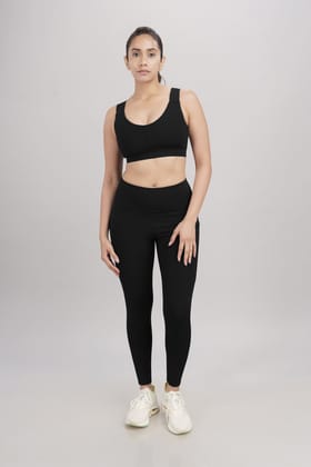 Recycled Polyester Set Carbon Black-XS / XS
