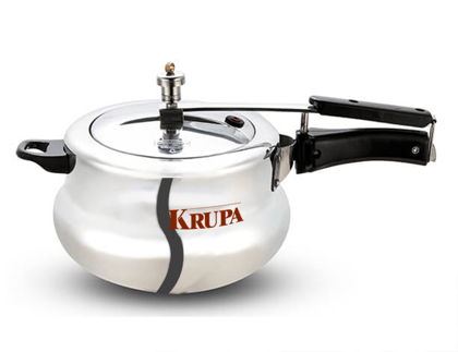 Krupa pro Handi Aluminium Cooker - 15 Litre-Krupa pro Handi Aluminium Cooker - 15 Litre