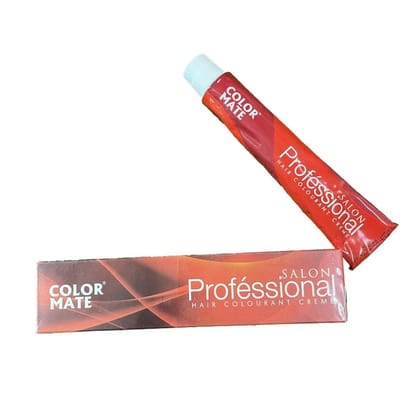 Color Mate Salon Professional Hair Colourant Creme Copper Brown 4.4 80gm