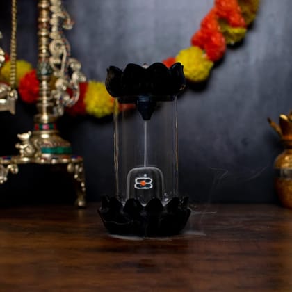 Shiva Linga BackFlow Glass