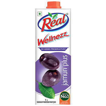 Real Activ Wellnezz Jamun Juice, 1 L(Savers Retail)