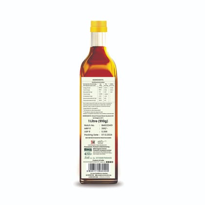Wood Pressed Black Mustard Oil 1L
