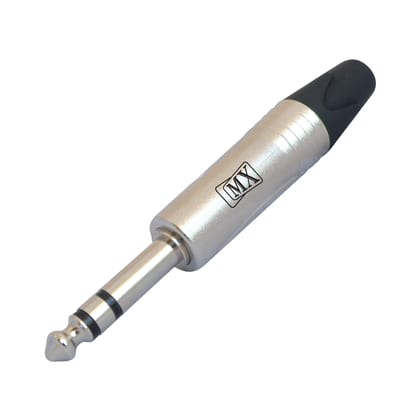 MX MX-3485 6.35mm P-38 STEREO MALE CONNECTOR HEAVY DUTY
