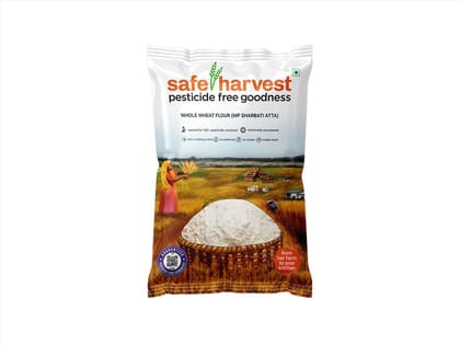 Safe Harvest Whole Wheat Atta 1kg - Sharbati