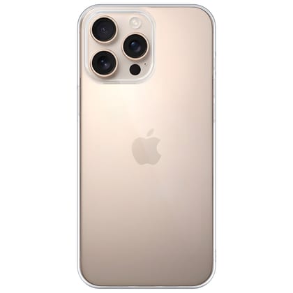 Anti-Yellow Clear Case-iPhone 16 Pro Max
