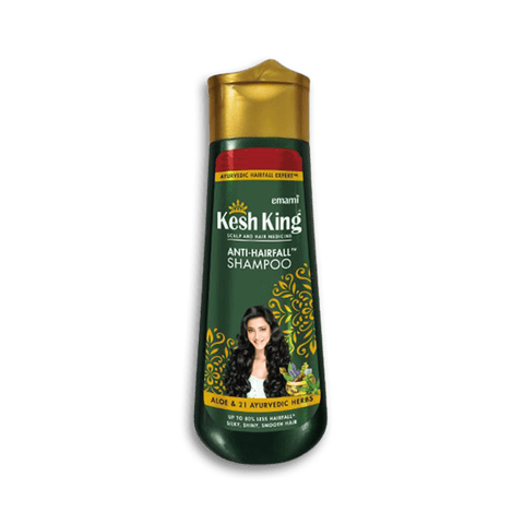 Emami Kesh King Anti-Hairfall Shampoo - Scalp & Hair Medicine, 200 ml Bottle