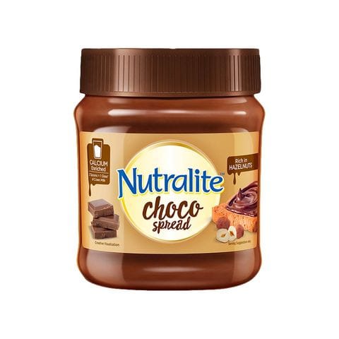Nutralite Choco Spread Hazelnut Chocolate, Calcium Rich Spread, 275 gm Jar