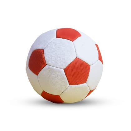 Rugby Material Football 3 Ply No.-5 (Red & White)