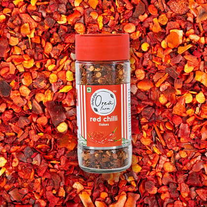 Dry Chilli Flakes | Spicy Seasonings Sprinkler for Pizza, Pasta, Salad, and Garlic Bread (41 g)