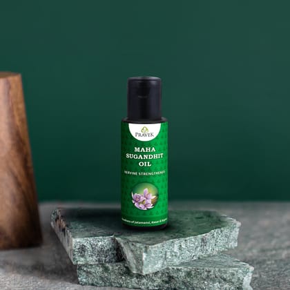 Maha Sugandhit Oil - For Body & Head Massage-25 ML