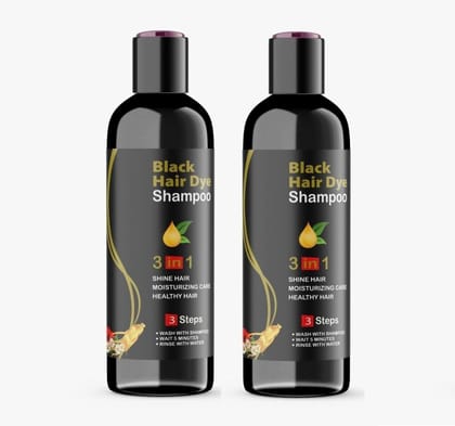 Black Hair Shampoo 3 in 1-100ml