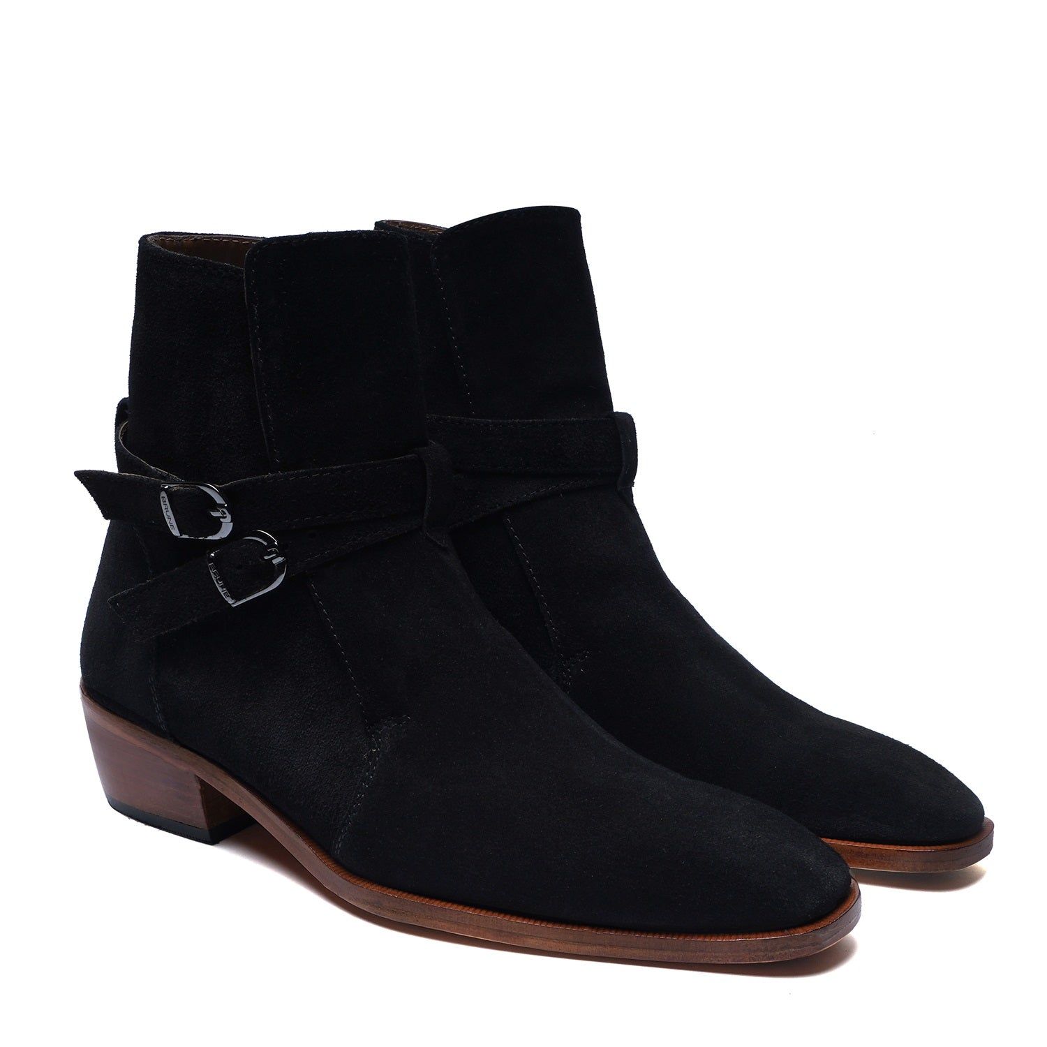 Black Suede Jodhpuri Boot-40/6