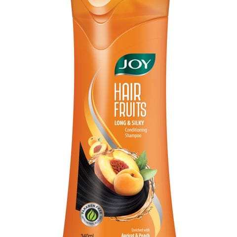 Joy Hair Fruits Long & Silky Conditioning Shampoo, 340 ml Bottle