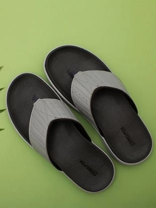 Big Fox - Grey  Leather Slipper - None
