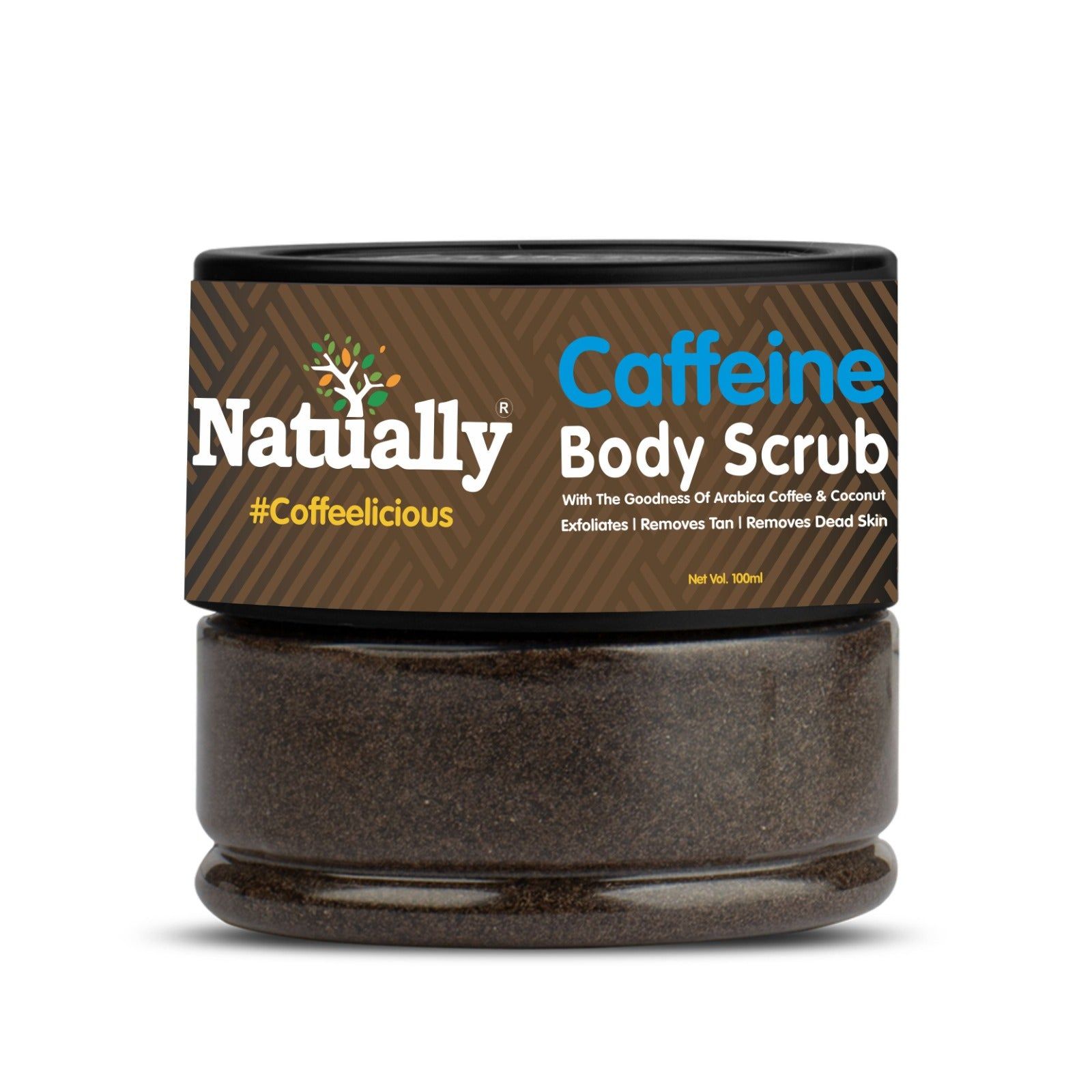 NATUALLY Caffeine Body Scrub