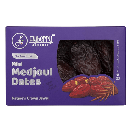 Flyberry Gourmet Medjoul Dates, 400 gm