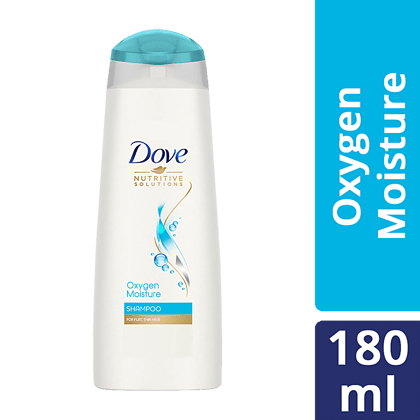 Dove Oxygen Moisture Shampoo, 180 Ml(Savers Retail)