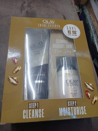 Olay Total effects Cleanse Moisturise 