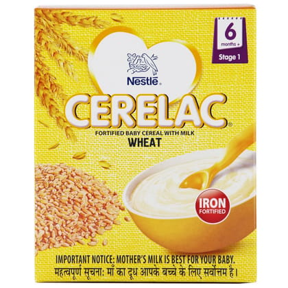 Cerelac Baby Cereal With Milk Wheat Stage-1 300 Gm(Savers Retail)