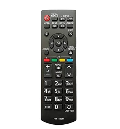 EHOP Compatible Remote Control RM-1180M/A for All Most N2QAYB000823 N2QAYB000486 N2QAYB000820 N2QAYB000487 N2QAYB000752 N2QAYB000572 LCD LED Plasma TV Panasonic