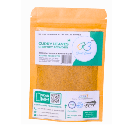 Good Heart Curry Leaves Chutney Powder - 50 Gram