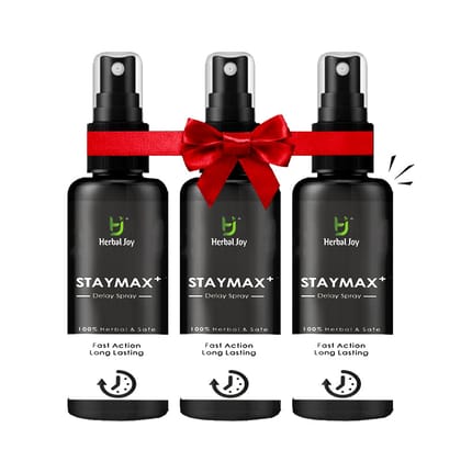 STAYMAX DELAY SPRAY-3 Pack 30% off