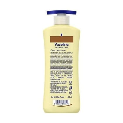VASELINE DEEP MOISTURE LOTION 400ML