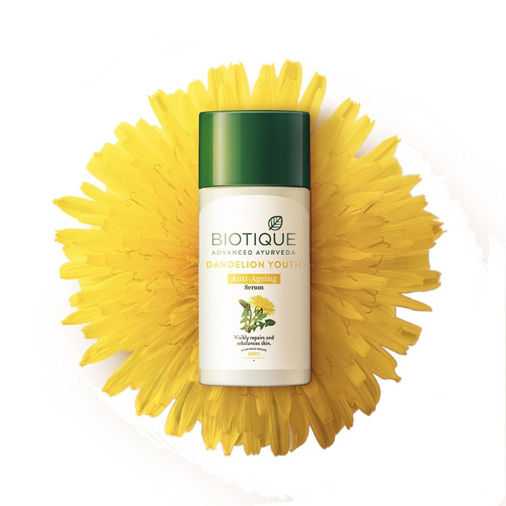 Biotique Dandelion Youth Anti-Ageing Serum (40ml)-40ml
